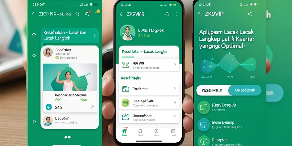 Tampilan antarmuka ZK9VIP yang menarik dan fungsional untuk lacak langkah.