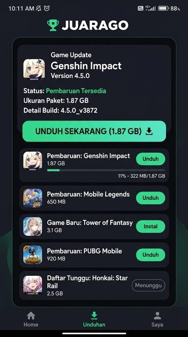 Cara Unduh dan Instal APK juarago untuk Android