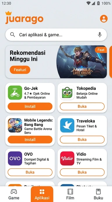 Juarago — Hub Aplikasi Populer & Kanal Uji Terkini